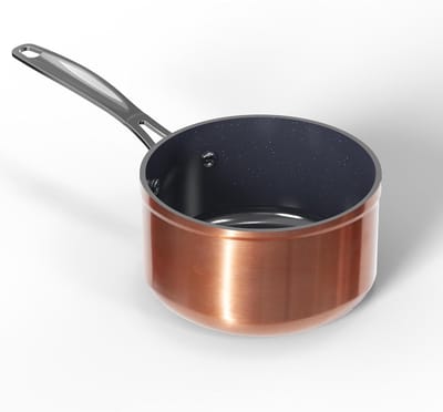 Gezonde Keramische Steelpan 2QT met Antiaanbaklaag, Krasbestendig en PFAS-vrij