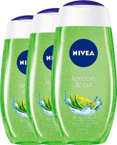 Nivea Lemon & Oil Verzorgende Douchegel Multi Pack - 3 x 250 ml