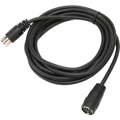 Câble DIN mâle vers femelle à 6 broches, rallonge de connexion de signal de données audio pour son numérique 3 Meters