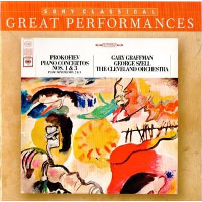 CD SERGEJ PROKOFJEV, GEORGE SZELL, CLE - Pianoconcerten 1 & 3 / Pianosonates 2  82876787432 Sony Classical 2006 Europa Klassiek Gebruikt