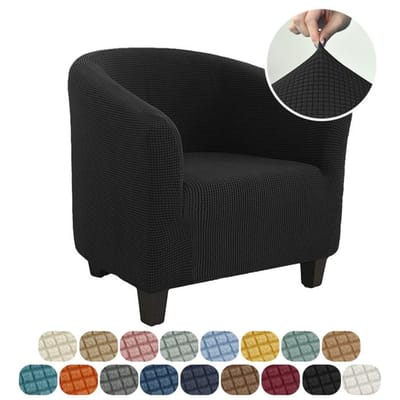 Clubstoelhoes Stretchkuip Bankhoezen Effen Fauteuilhoes Polar Fleece Bankhoezen Voor Studeerkamer Bar Counter Woonkamer