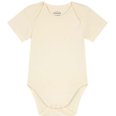 Prénatal basis romper Light Ecru 98/104 unisex