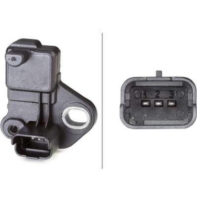 Sensor, nokkenas positie HELLA 6PU 009 163-451