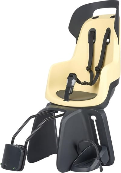 Achterkinderzitje - Fietsstoeltje - Veilig Fietsen - Verstelbaar Ligsysteem - 26-29 Inch Wielen - Citroenijs
