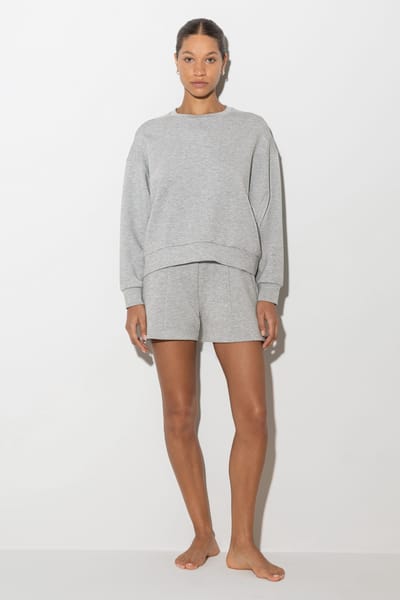 Sweatshirt Serie Pure Softness Mel Silver Grey Melange