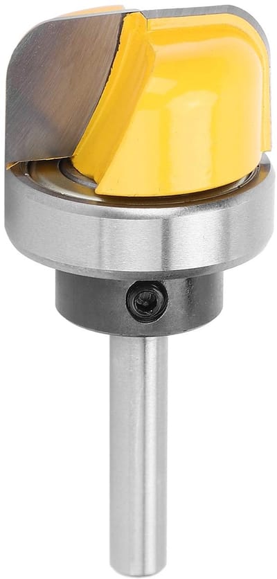 Dailygoody - Core Box Router Bit 6.35mm - Ronde Frees voor Houtbewerking