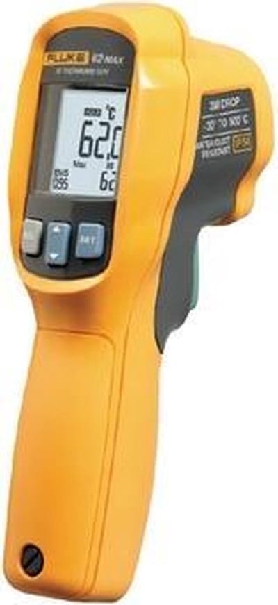 Fluke 62 Max Infrarood-Thermometer Optiek (Thermometer) 10:1 -30 Tot +500°C