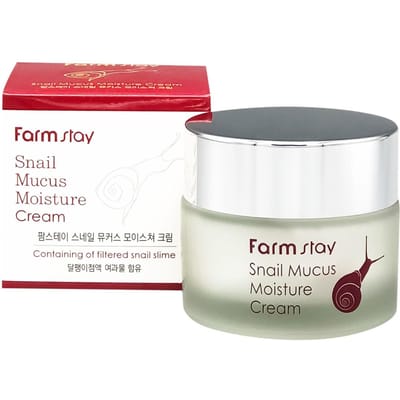 Farm Stay Crème Hydratante au Mucus d'Escargot 50g + CADEAU ALEATOIRE gray