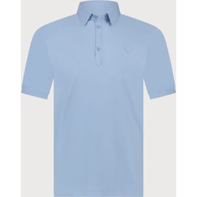 Blue Industry Lounge jersey polo |