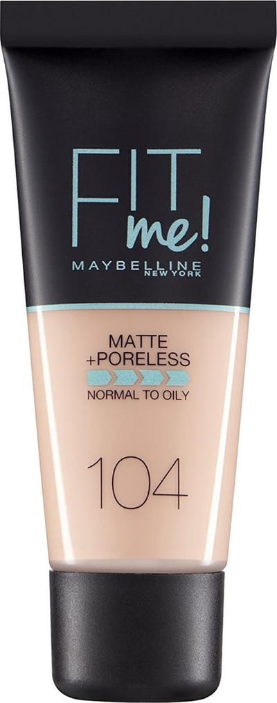 L'Oréal Paris Maybelline Fit Me Matte + Poreless Liquid Founda