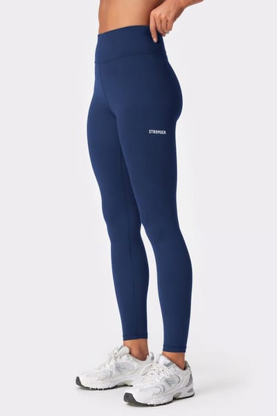 Stronger - Wonder HW Tight - Sport Tights - Dames - Blauw - Maat XS