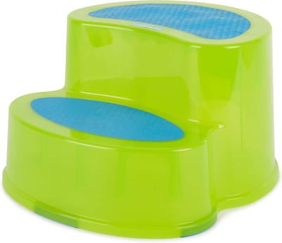 Opstapkruk voor kinderen - Tweetraps antislip kindertrap voor badkamer en toilet