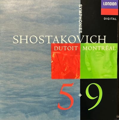 1-CD Shostakovich - Symphonies 5 & 9 (1995) - Charles Dutoit / Orchestre Symphonique de Montreal