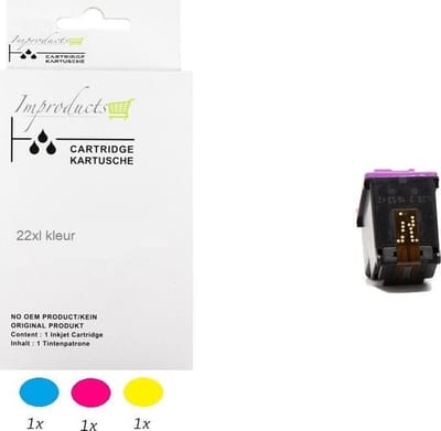 Improducts® Inkt cartridges - Alternatief HP 22 XL - HP 22XL - C9352AE