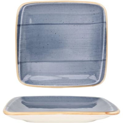 Bonna Serveerschaal - Aura Dusk - Porselein - 15x14 cm - set van 2