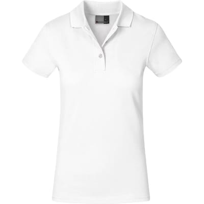 Damespolo 'Superior' met korte mouwen White - XS