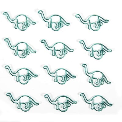 Dailygoods- Bureauklem Dinosaurus - Diervormige Klem - Grappige Bladwijzers - Documenten Clips - Organisatie - Professioneel Ontwikkeld - Papierclip