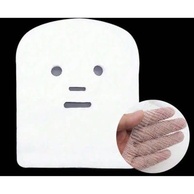 100 stuks Huidverzorging Gaas Gezichtsmasker Doek, Zachte Masker Poeder Schoonheid Gaas Pads 100pcs