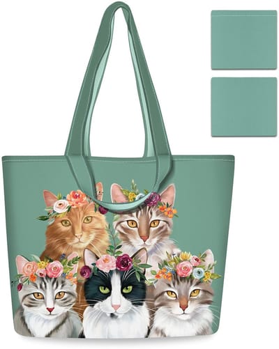 JHUBERS- Boodschappentas Stevig - Opvouwbaar - Herbruikbaar - Wasbaar - Polyester - Grote Capaciteit - Tote Bag
