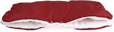Kinderwagen Handwarmers - Moffen - Wandelen Buiten - Waterdicht en Warm - 48 x 20 cm - Rood