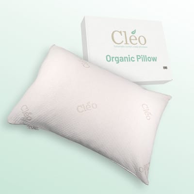 Cléo natuurlatex hoofdkussen - Aanpasbaar, ergonomisch & vegan - perfect voor rug-, zij- en buikslapers - Hervulbaar & afstelbaar op maat