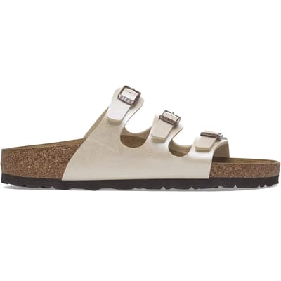 Birkenstock Florida Slippers - Graceful Pearle White - Narrow Fit - Maat 37 - Dames