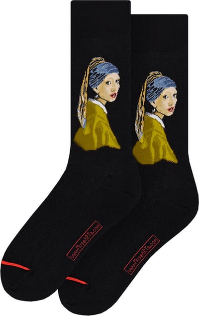 MuseARTa sokken girl with a pearl earring multi