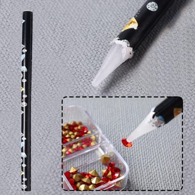 Crayon Cire Pickers Set de Crayons Cire Pour Pointillage Outils de Prélèvement Outil 1pc blanc