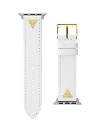 Guess Guess Apple Band (38Mm-40Mm) Horlogebanden Zwart Armband Gemaakt Van 100% Echt Leer Not Applicable CS2006S2, CS2006S4