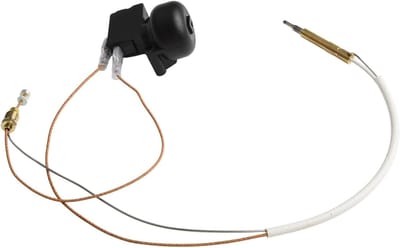 Terrasverwarmer Onderdelen - Reparatieset Gasverwarmer - Terrasverwarming Repareren - Met Kantelschakelaar - 350mm - Zilver