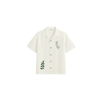 Overhemd Korte Mouw Imago Sycamore Shirt - Cru