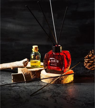 LORIS - Parfum - Geurstokjes - Huisgeur - Huisparfum - Sandalwood - 120ml