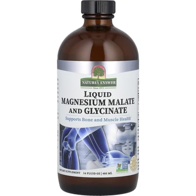 Nature's Answer, Vloeibaar Magnesiummalaat & Glycinaat, 480 ml (16 fl oz)
