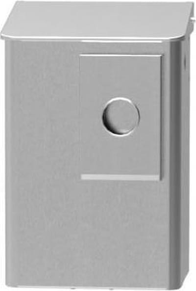 MediQoline | Hygiënebak & zakjeshouder | Aluminium | Inhoud: 6 liter