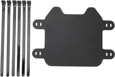 Dailygoods- Voornummerplaat Eenvoudig Te Installeren - Nummerplaathouder - Duurzaam ABS-materiaal - Agressief Ontwerp - Stijlvolle Uitstraling - Naadloze - Nummerplaat