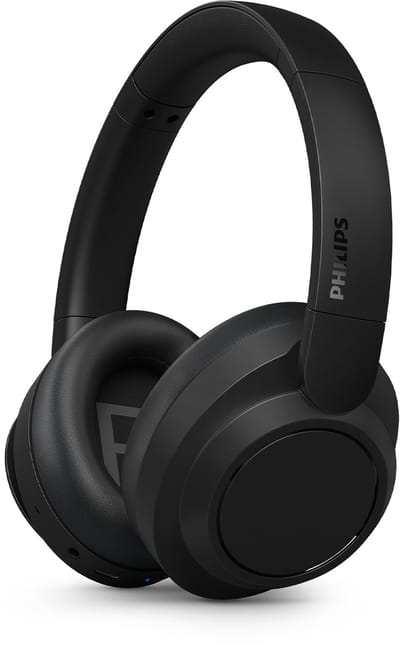 PHILIPS TAH6509 Ruisonderdrukkende Over-Ear Wireless Bluetooth Headphones - Superieure gesprekskwaliteit, Geschikt voor Voice Assistant met tot 45 uur muziekafspeeltijd - Zwart