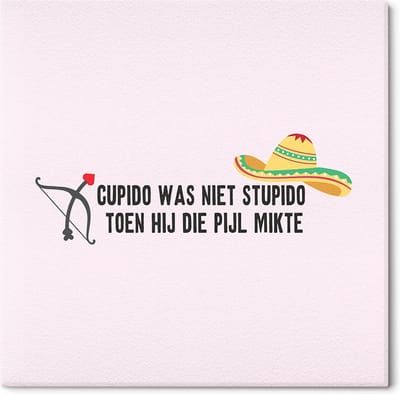Valentijn cadeau | Fotofabriek Valentijn cadeautje | Valentijn cadeautje voor hem | Valentijn cadeautje voor haar | Valentijn cadeautje love | Cupido Stupido