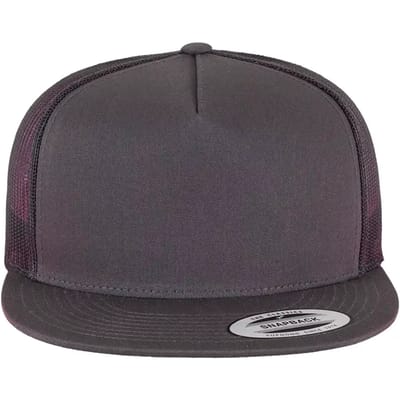 Flexfit - Classic Trucker charcoal one size Trucker pet - Grijs