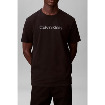 Calvin Klein Ss Tonal Stripe Polo Nearly Navy Taglia: S | Magliette basic Outlet | Uomo | Blu