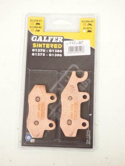 galfer remblok voor kawasaki 300 klf quad 1989 tot 2006 avd nieuw