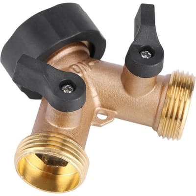 Messing Waterkraan Adapter 2-weg Y-vorm 3 4 Slangconnector voor Tuinirrigatie Type 2