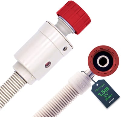 Dailygoods- Veiligheidsinlaatslang 1,5 meter - Aquastop Slang - Watertoevoerslang Vaatwasser/Wasmachine - Hoogwaardig Kunststof - Duurzaam Gebruik - Bescherming Tegen Waterschade