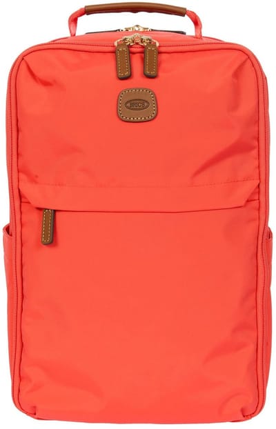 BRIC'S rugzak reistas met laptopvak X-Collection Underseat Backpack Poppy rood