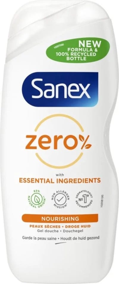 Sanex Douchegel - Zero Droge Huid 500 ml
