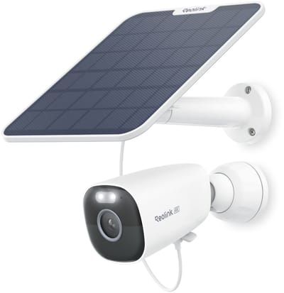 Reolink Argus Eco Ultra - 4K Draadloze Buitencamera - Kleuren Nachtzicht - Slimme Detectie - Met Zonnepaneel