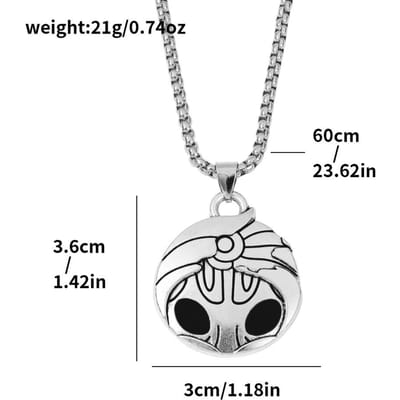 Spel Hollow Knight Silksong Kawaii Hornet Ketting Spel Thema Feestaccessoires Cadeaus voor Fans Ketting white