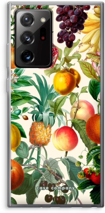 Case Company® - Hoesje geschikt voor Samsung Galaxy Note 20 Ultra hoesje - Classic Flora - Soft Cover Telefoonhoesje - Bescherming aan alle Kanten en Schermrand