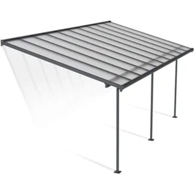 Palram | Canopia - Terrasoverkapping Sierra - Donkergrijs - 3x6,2m