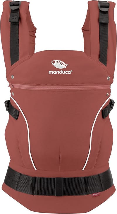 Manduca First Babydraagzak - Verstelbare draagzak voor voor, heup en rugdrag
