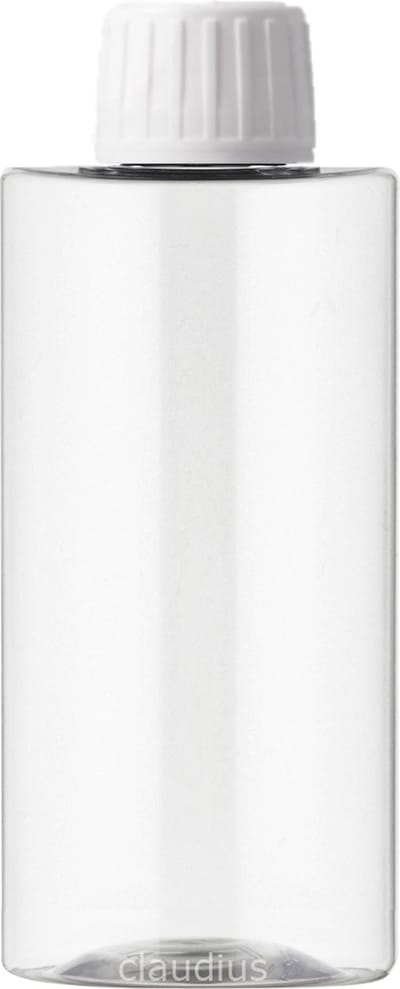 Lege Plastic Fles 500 ml PET - Transparant - met witte verzegeldop - set van 10 stuks - navulbaar - leeg